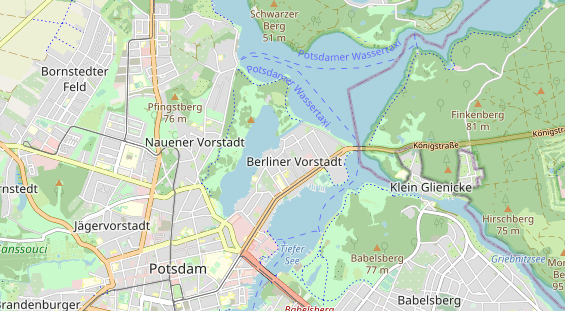 physical therapy on map