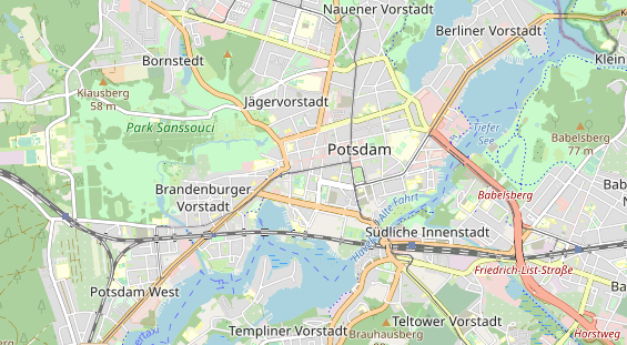 physical therapy on map