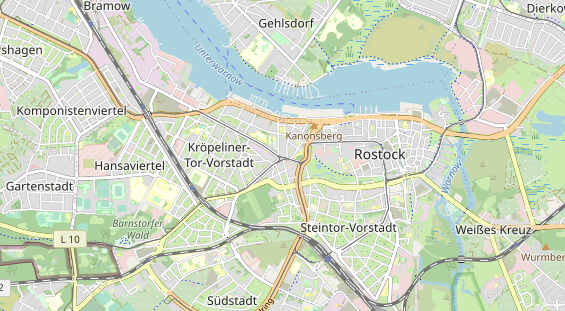 physical therapy on map