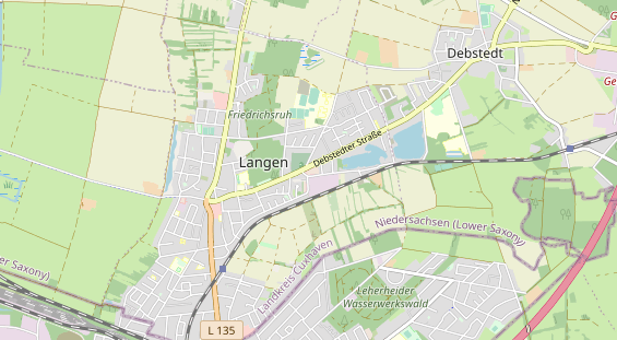 physical therapy on map