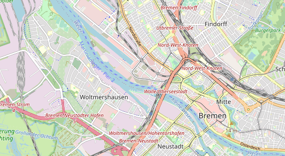 physical therapy on map