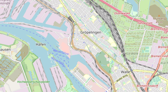 physical therapy on map