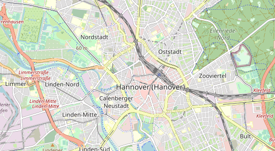 physical therapy on map