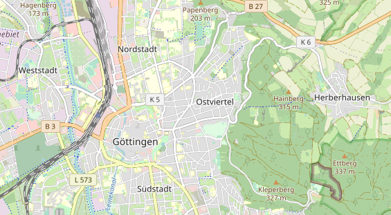 physical therapy on map