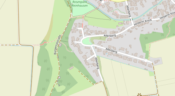 Physiotherapie auf Satellitenbild