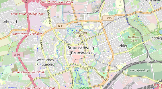 physical therapy on map