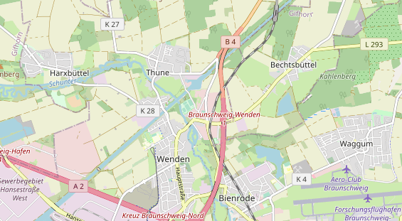 physical therapy on map