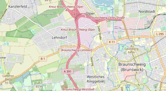 physical therapy on map