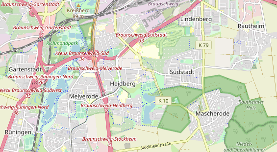 physical therapy on map