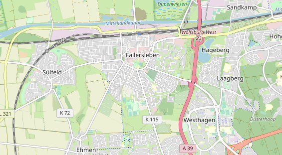 physical therapy on map