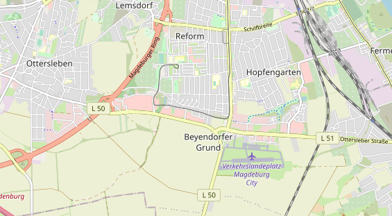 physical therapy on map