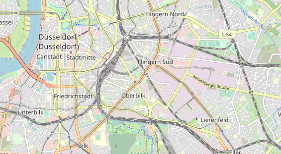 physical therapy on map