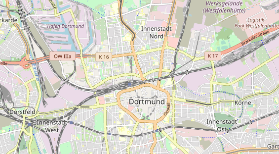 physical therapy on map