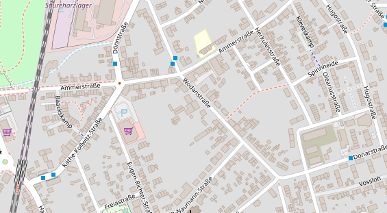 Physiotherapie auf Satellitenbild