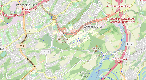 physical therapy on map