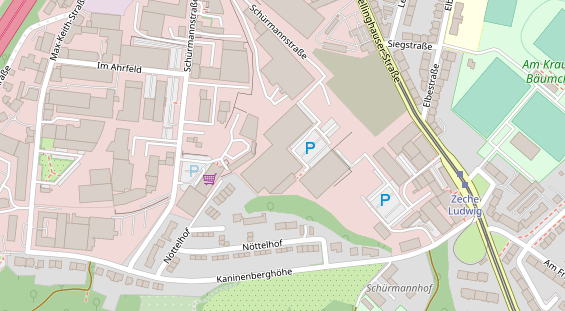 Physiotherapie auf Satellitenbild