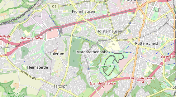 physical therapy on map