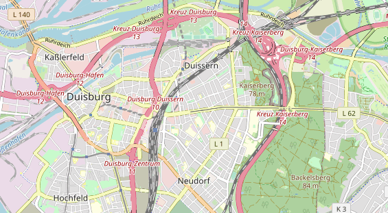 physical therapy on map