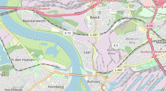 physical therapy on map