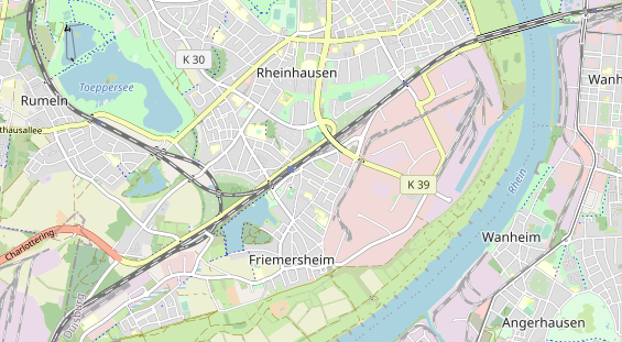 physical therapy on map