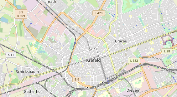 physical therapy on map