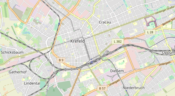 physical therapy on map