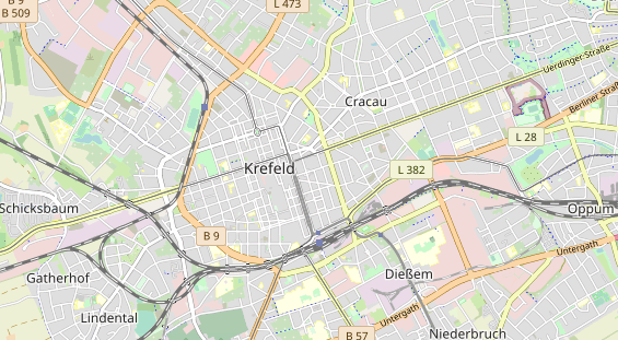 physical therapy on map