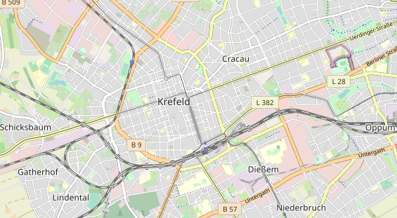 physical therapy on map