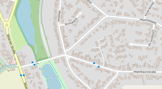 Physiotherapie auf Satellitenbild