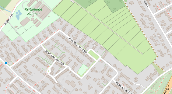 Physiotherapie auf Satellitenbild