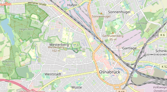 physical therapy on map