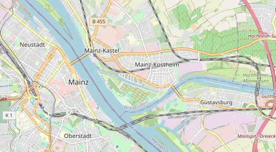 physical therapy on map