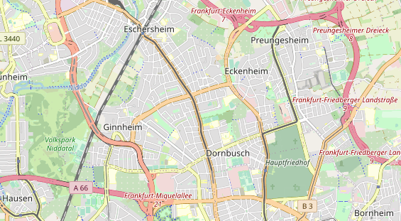 physical therapy on map