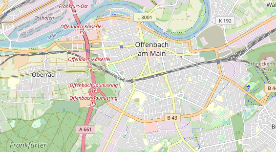 physical therapy on map