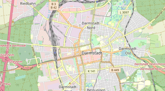 physical therapy on map