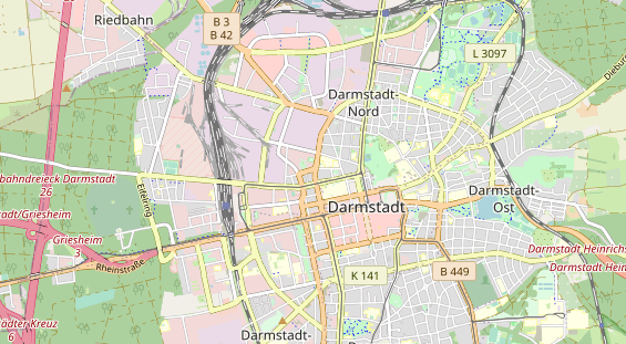 physical therapy on map