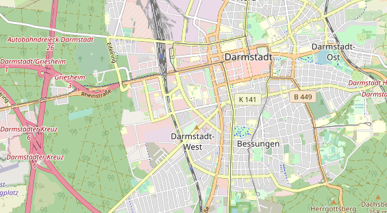 physical therapy on map