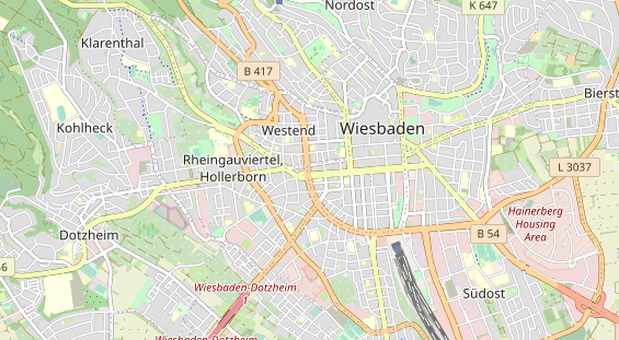 physical therapy on map