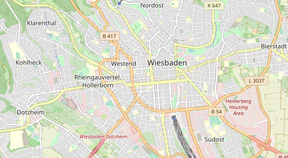 physical therapy on map