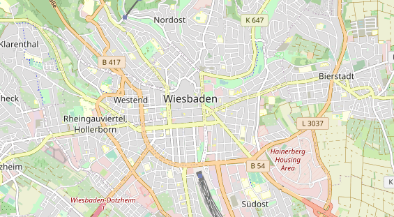 physical therapy on map