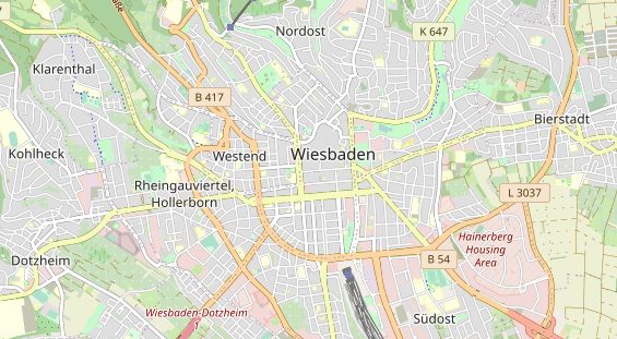 physical therapy on map