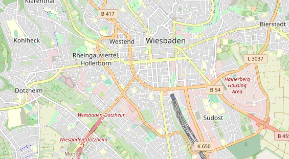 physical therapy on map