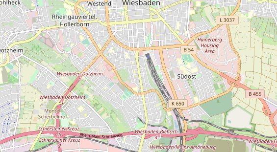 physical therapy on map