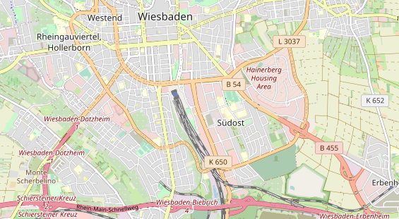 physical therapy on map