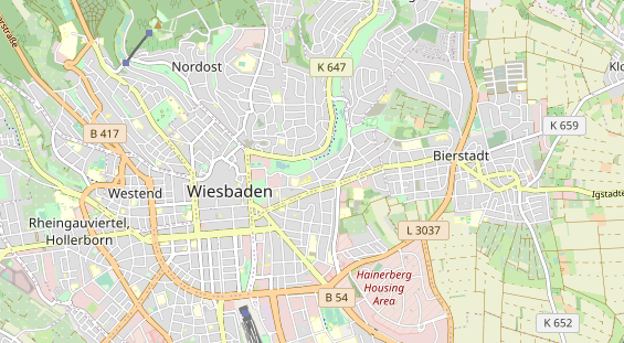 physical therapy on map