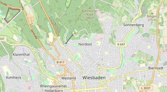 physical therapy on map