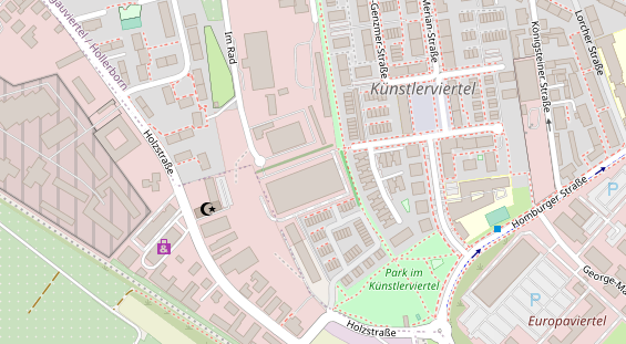 Physiotherapie auf Satellitenbild