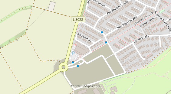 Physiotherapie auf Satellitenbild