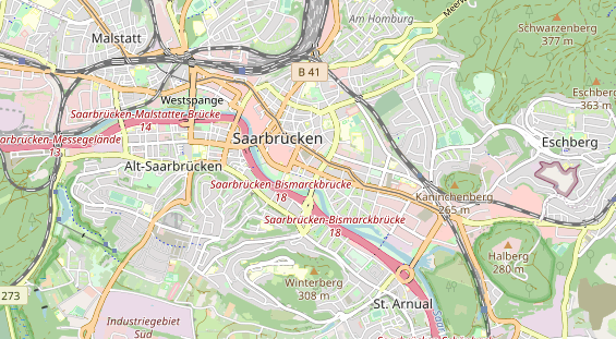 physical therapy on map
