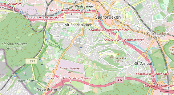 physical therapy on map